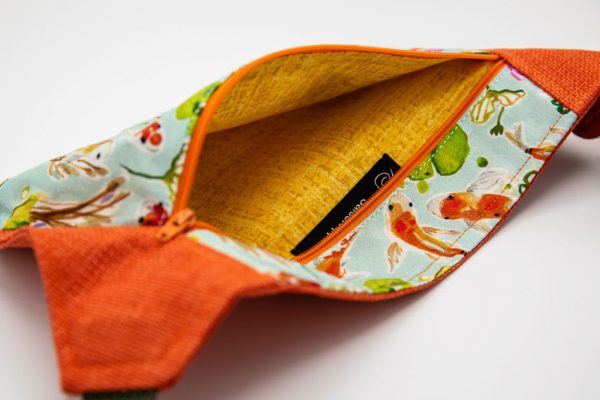 Lotus & Koi Waist Bag - Image 2